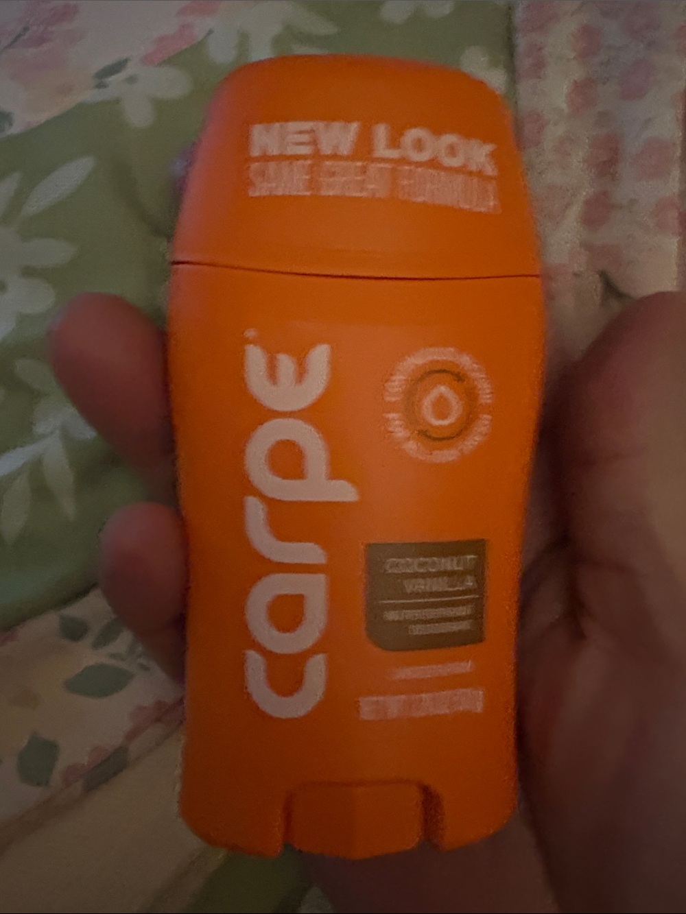 Carpe Stick Deodorant Coconut Vanilla new/sealed